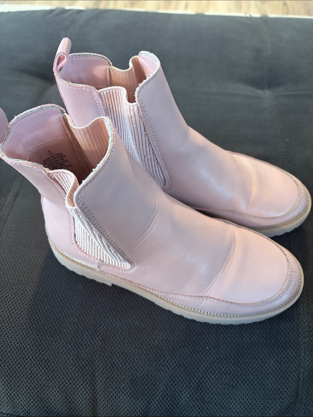 Pink Women's Chelsea Boots - Sleek Slip-On Ankle Boot